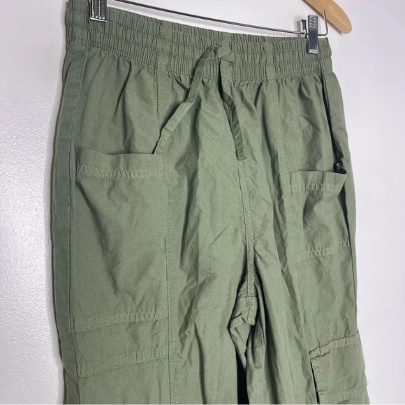 Aerie American Eagle Green High Waisted Go-For-It Baggy Cargo Pants Size XS NWT - Picture 6 of 9